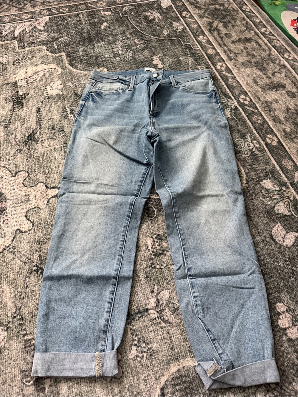 pistola Light Wash Cropped Women's Jeans